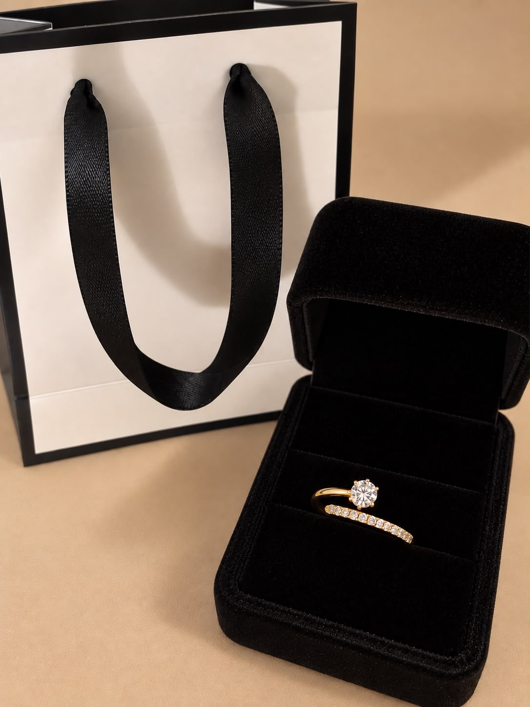 Bague Élégance — Dorée