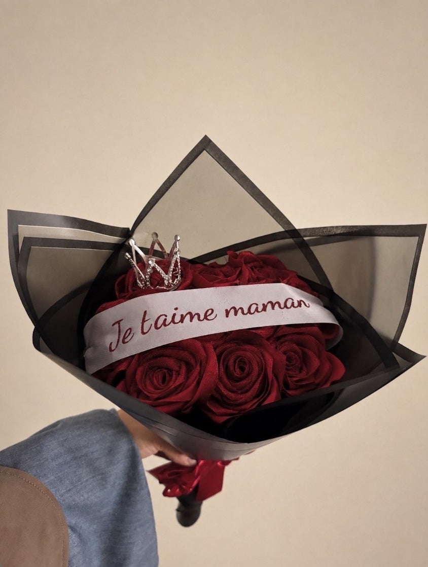 Bouquet Éternel — 10 roses