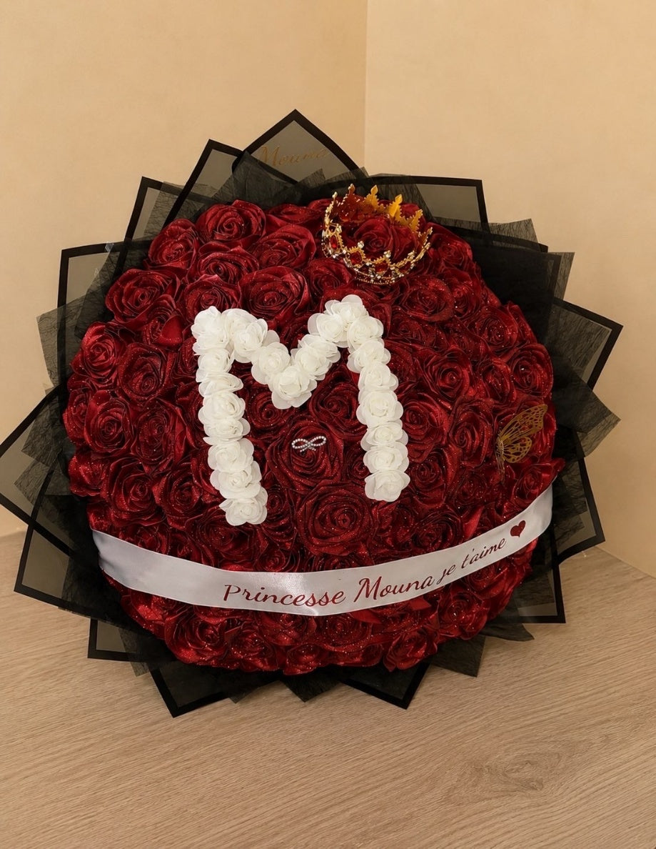 Bouquet Éternel — 100 roses