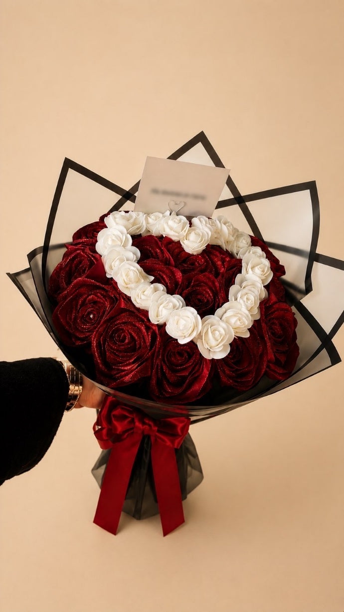 Bouquet Éternel — 20 roses