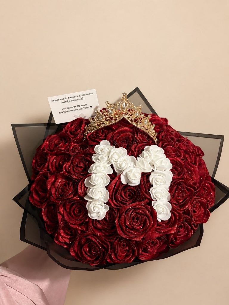 Bouquet Éternel — 50 roses