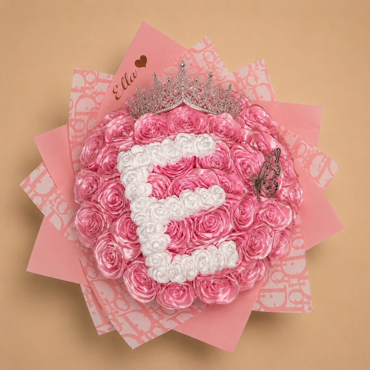 Bouquet Éternel — 50 roses