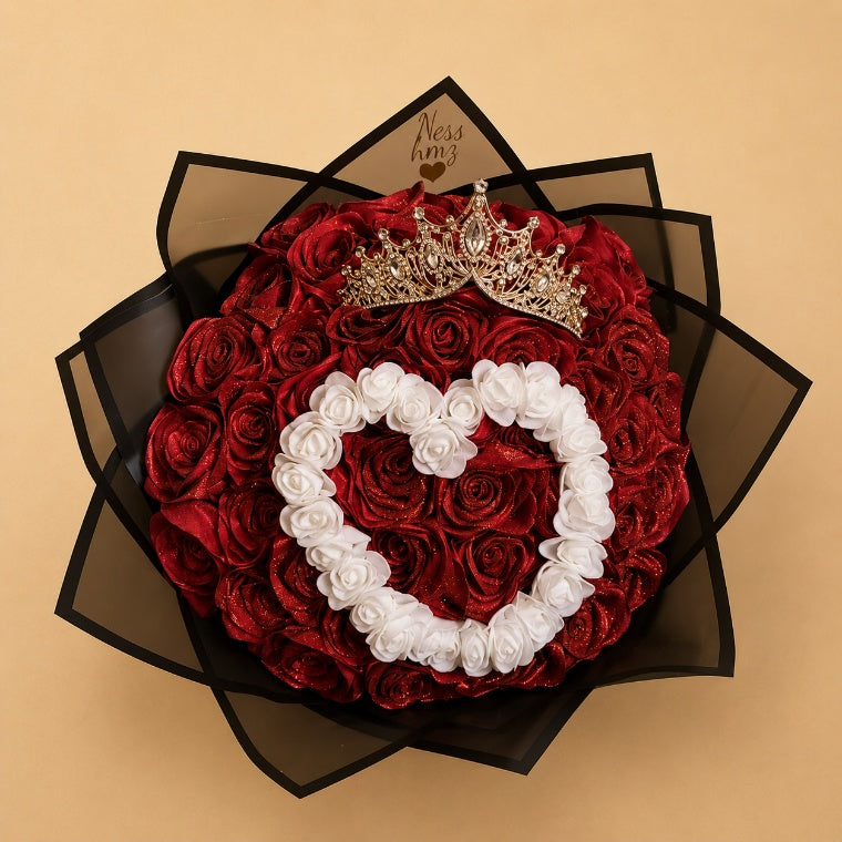 Bouquet Éternel — 50 roses