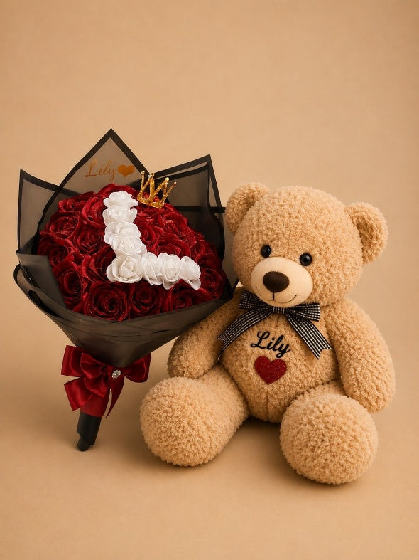 Pack Douceur — 15 roses
