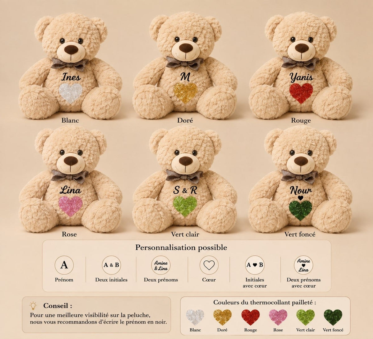 Peluche 50 cm